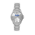 Clarity Women's Silver-Tone Bracelet Watch